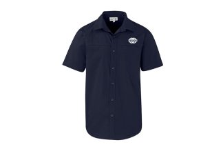 Unitrans Mens Short Sleeve Shirt - Navy