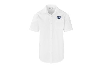 Unitrans Mens Short Sleeve Shirt - White