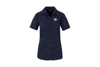 Unitrans Ladies Short Sleeve Shirt - Navy