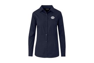 Unitrans Ladies Long Sleeve Shirt - Navy