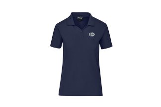 Unitrans Ladies Short Sleeve Golfer - Navy