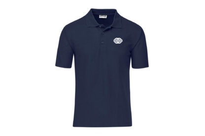 Unitrans Men's Short Sleeve Golfer - Navy